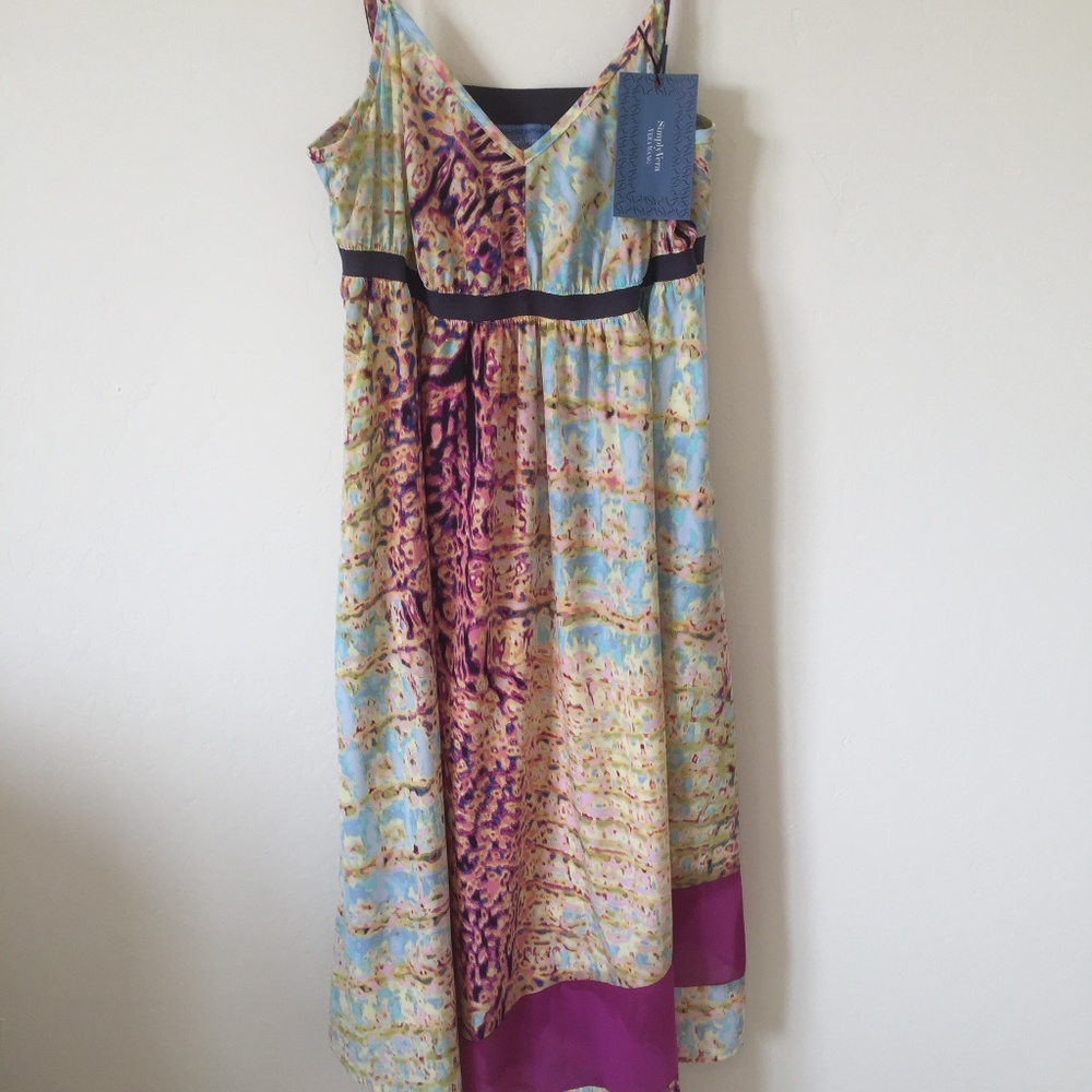 ☆ simply vera colourful design dress ☆